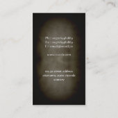 カフェの名刺 名刺 (裏面)