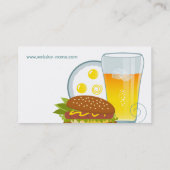 カフェの名刺 名刺 (裏面)