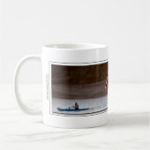 カフェの投射によるカモメ コーヒーマグカップ (左)