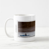 カフェの投射によるEtsyの友人のマグ コーヒーマグカップ (左)