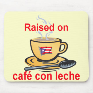カフェの詐欺のlecheで上げられる マウスパッド