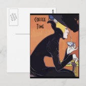 カフェアウラフランスのイト ポストカード (正面/裏面)