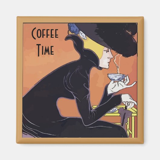 カフェアウラフランスのイト マグネット (正面)