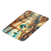 カフェアットキャノンビーチオレゴン マグネット (左側)