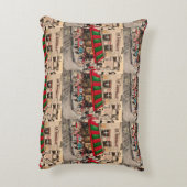 「カフェアットリュノヴィンス，モンマルテ」パリ アクセントクッション (裏面(縦))