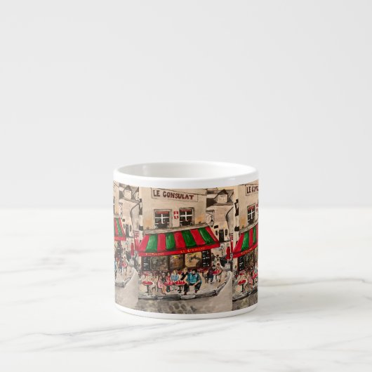 「カフェアットリュノヴィンス，モンマルテ」パリ エスプレッソカップ (正面)
