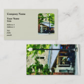 カフェアルバニーNY 名刺 (正面/裏面)