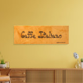 カフェイタリアノトスカーナオレンジ絵画ズ キャンバスプリント (インサイチュ (リビング))