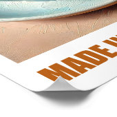 「カフェイタリアンラテプリント、エスプレッソ飲料ウォール ポスター (角)