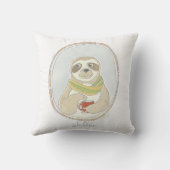 カフェインかわいこちゃん |スロフィー クッション (裏面)