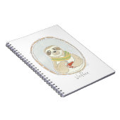 カフェインかわいこちゃん |スロフィー ノートブック (右側)