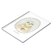 カフェインかわいこちゃん |スロフィー ノートブック (左側)