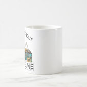 カフェインがなければ死ぬ コーヒー好き コーヒーマグカップ (中央)
