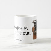 カフェインが入り、言葉来が出るマグカップ コーヒーマグカップ (中央)