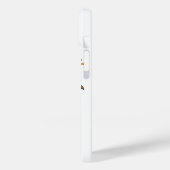 カフェインでパワーを得て – コーヒーファースト、仕事ラター Case-Mate iPhoneケース (裏面 / 左)