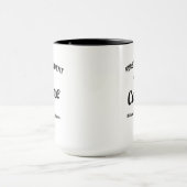 カフェインで動くカスタム看護学生グッズ マグカップ (中央)