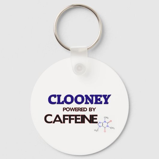 カフェインで動くクローニー キーホルダー (正面)