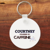 カフェインで動くコートニー キーホルダー (正面)