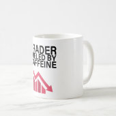 カフェインで動くトレーダー コーヒーマグカップ (正面右)