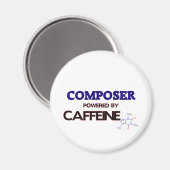 カフェインで動く作曲家 マグネット (正面/裏面)