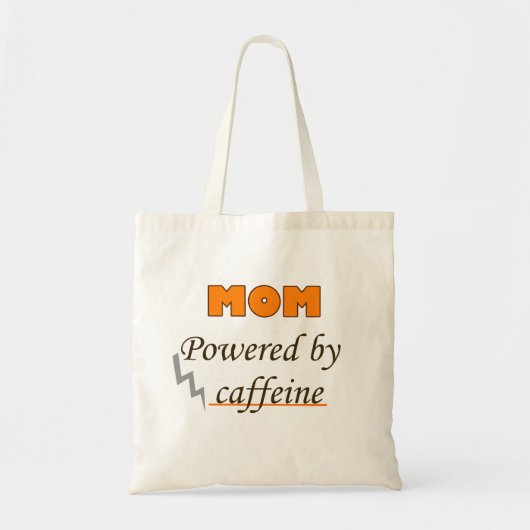 カフェインで動く母 トートバッグ (正面)
