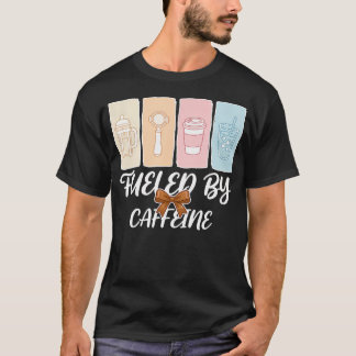 カフェインで動く エスプレッソ Tシャツ