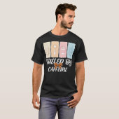 カフェインで動く エスプレッソ Tシャツ (正面フル)