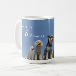 カフェインとわんこ モダンでお茶目な犬好きのためのコーヒー コーヒーマグカップ