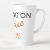 カフェインとカオスモード カフェラテマグ (右)