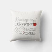 カフェインとクリスマス応援 クッション (裏面)
