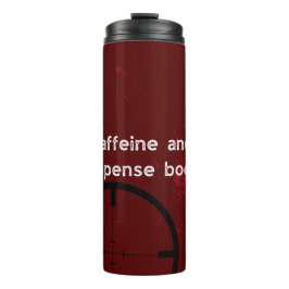 カフェインとサスペンスの本 タンブラー