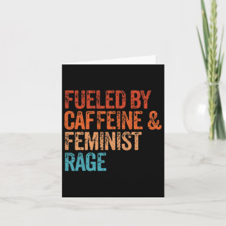 カフェインとフェミニストの怒りフェミニズムのfeminismフーによって カード