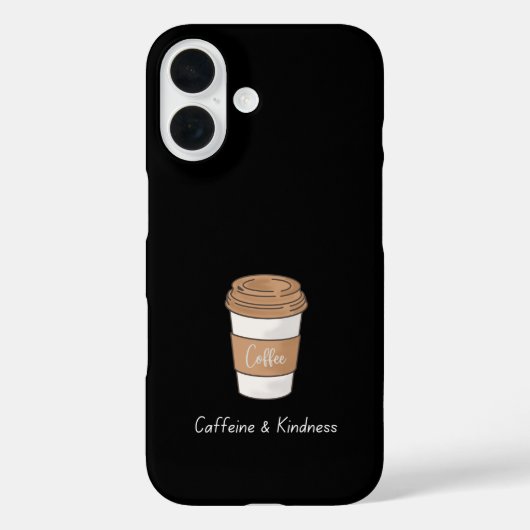 カフェインと優しさ Case-Mate iPhoneケース (裏面)