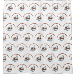 カフェインと創造力 シャワーカーテン