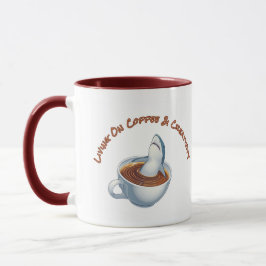 カフェインと創造性に生きる – 11 oz Mug マグカップ
