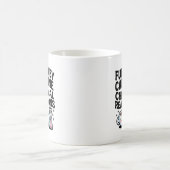カフェインと化学反応で動くかわいいデザイン コーヒーマグカップ (中央)