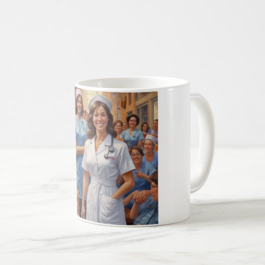 カフェインと思いやりの気持ち:すべてのDに最適なマグカップ コーヒーマグカップ (正面右)