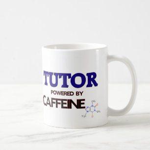 カフェインによって動力を与えられる個人教師 コーヒーマグカップ