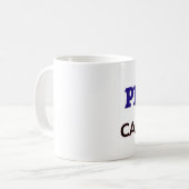 カフェインによって動力を与えられる司祭 コーヒーマグカップ (正面左)