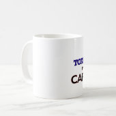 カフェインによって動力を与えられる毒物学者 コーヒーマグカップ (正面左)