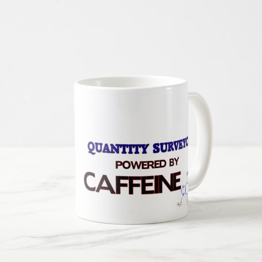カフェインによって動力を与えられる量検査官 コーヒーマグカップ (正面右)