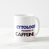 カフェインによって動力を与えられるCytologist コーヒーマグカップ (正面右)