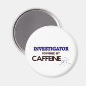 カフェインによる調査員 マグネット (正面/裏面)