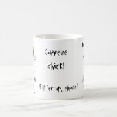 カフェインのひよこ! 「えー、いっぱいにして下さい! コーヒーマグカップ (中央)