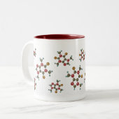 カフェインのコーヒー・マグ ツートーンマグカップ (正面左)