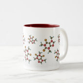 カフェインのコーヒー・マグ ツートーンマグカップ (正面右)