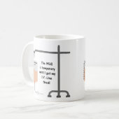 カフェインのジョークMag-1 コーヒーマグカップ (正面左)