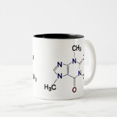 カフェインのマグ ツートーンマグカップ (正面右)