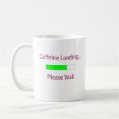 カフェインのローディングのマグ コーヒーマグカップ (左)