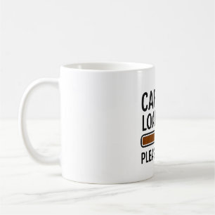 カフェインのロード…お待ち下さい – おもしろい Coffee Mug コーヒーマグカップ